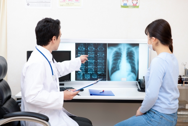 レントゲンの診断結果